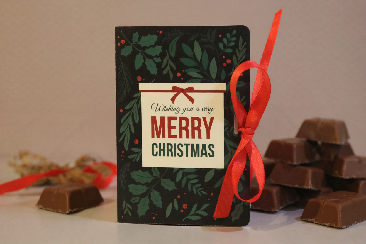 kerstboekje groen bonbons 250 gr