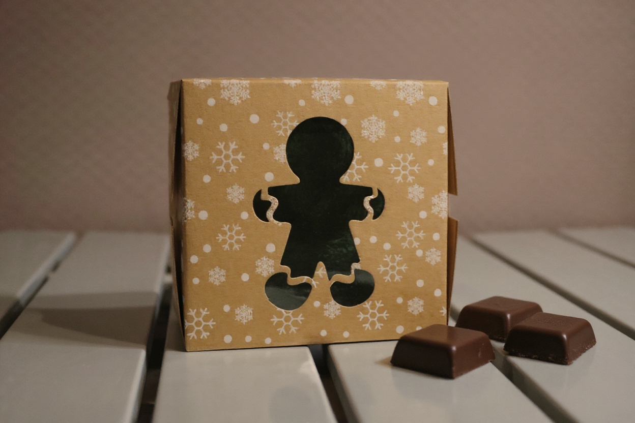 peperkoekmannetje doosje bonbons 300gr
