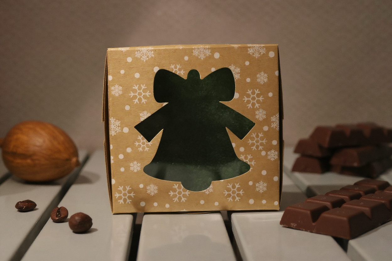kerstklok doosje bonbons 300gr