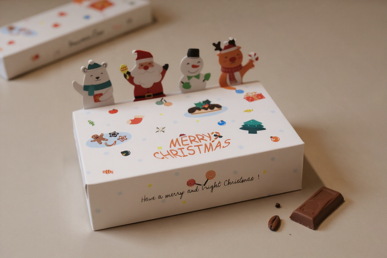 merry christmas doosje bonbons