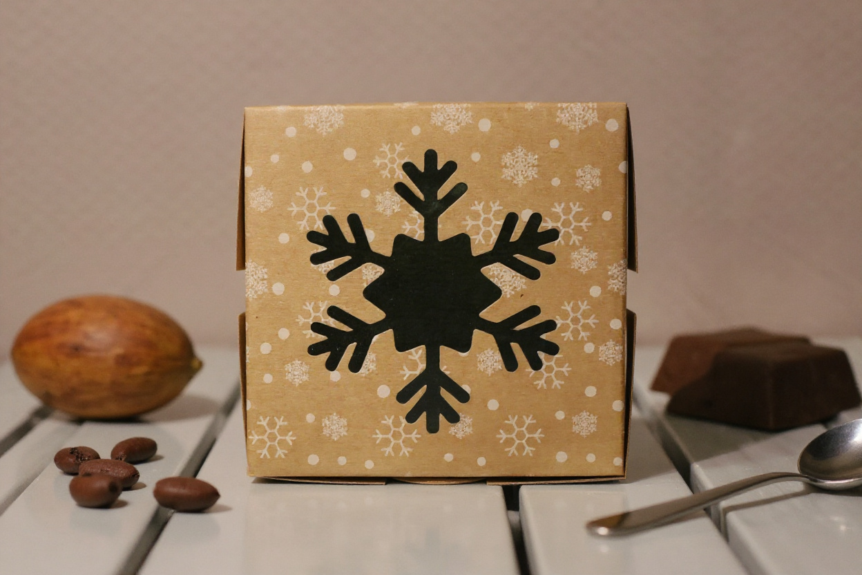 sneeuwvlok bonbon doosje 300gr
